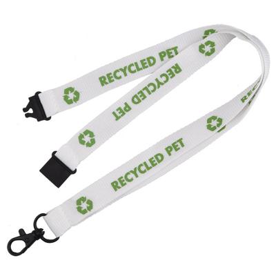 Recycled pet lanyards