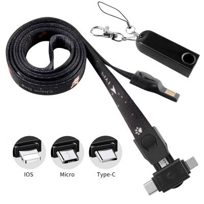 3 in 1 Lanyard Charging Cable