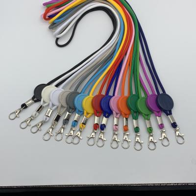 hard plastic id holder lanyard