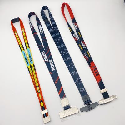 Customized F1 racing lanyard
